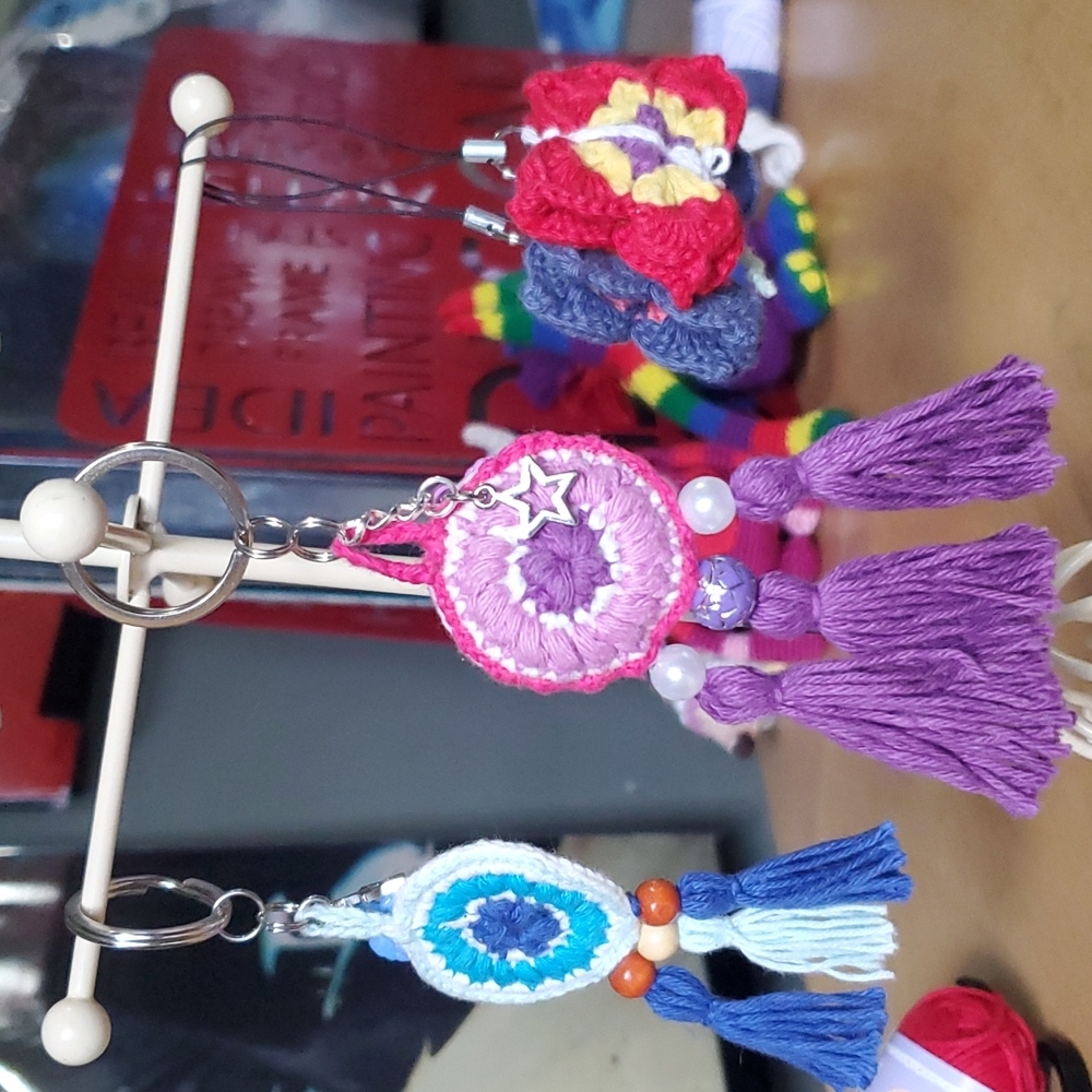 🦋 Dream catcher Keychain 🦋 Handmade